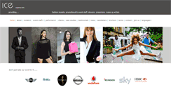 Desktop Screenshot of icemodels.co.uk